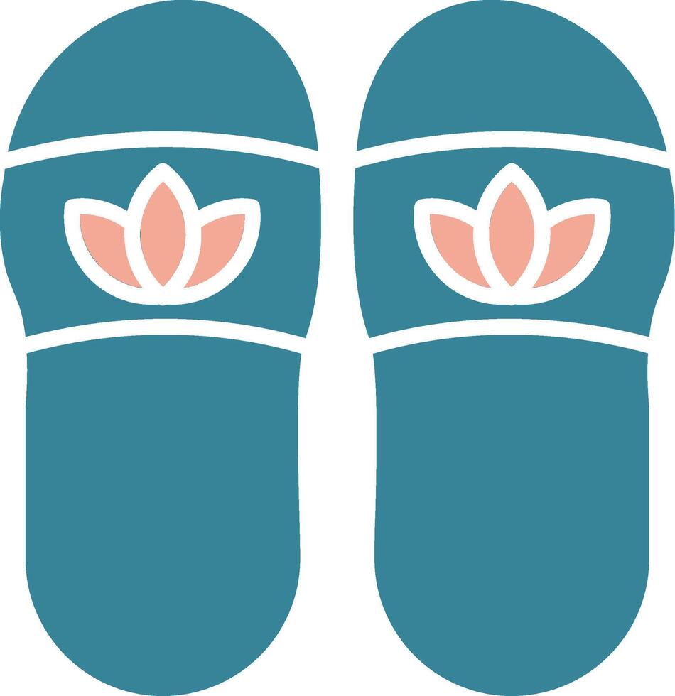 Slippers Premium Tech Element vector