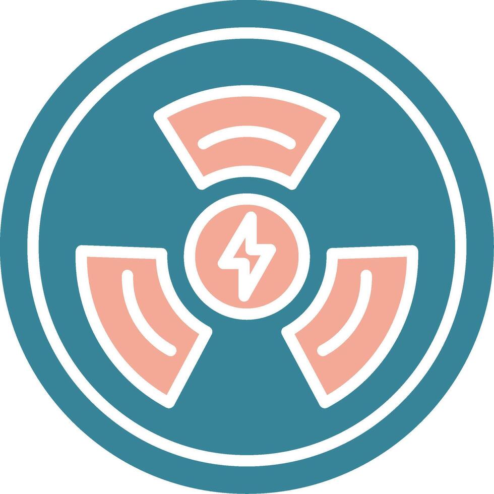 Nuclear Futuristic Graphic Module vector