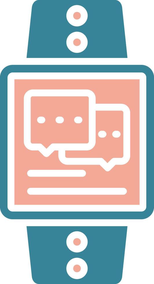 Smartwatch Bold UI Stamp vector