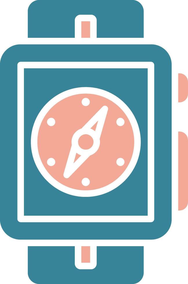 Compass Premium Grid Token vector