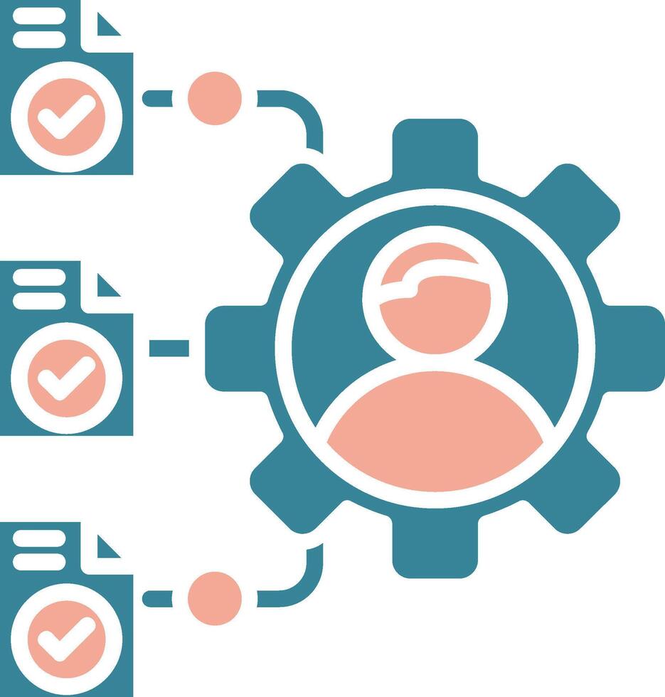 Data Management Simplified Tech Element vector