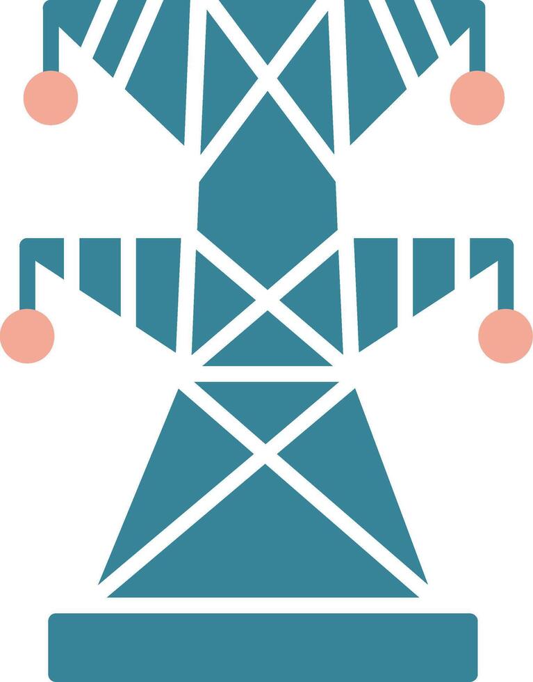 Electric Power Global App Emblem vector