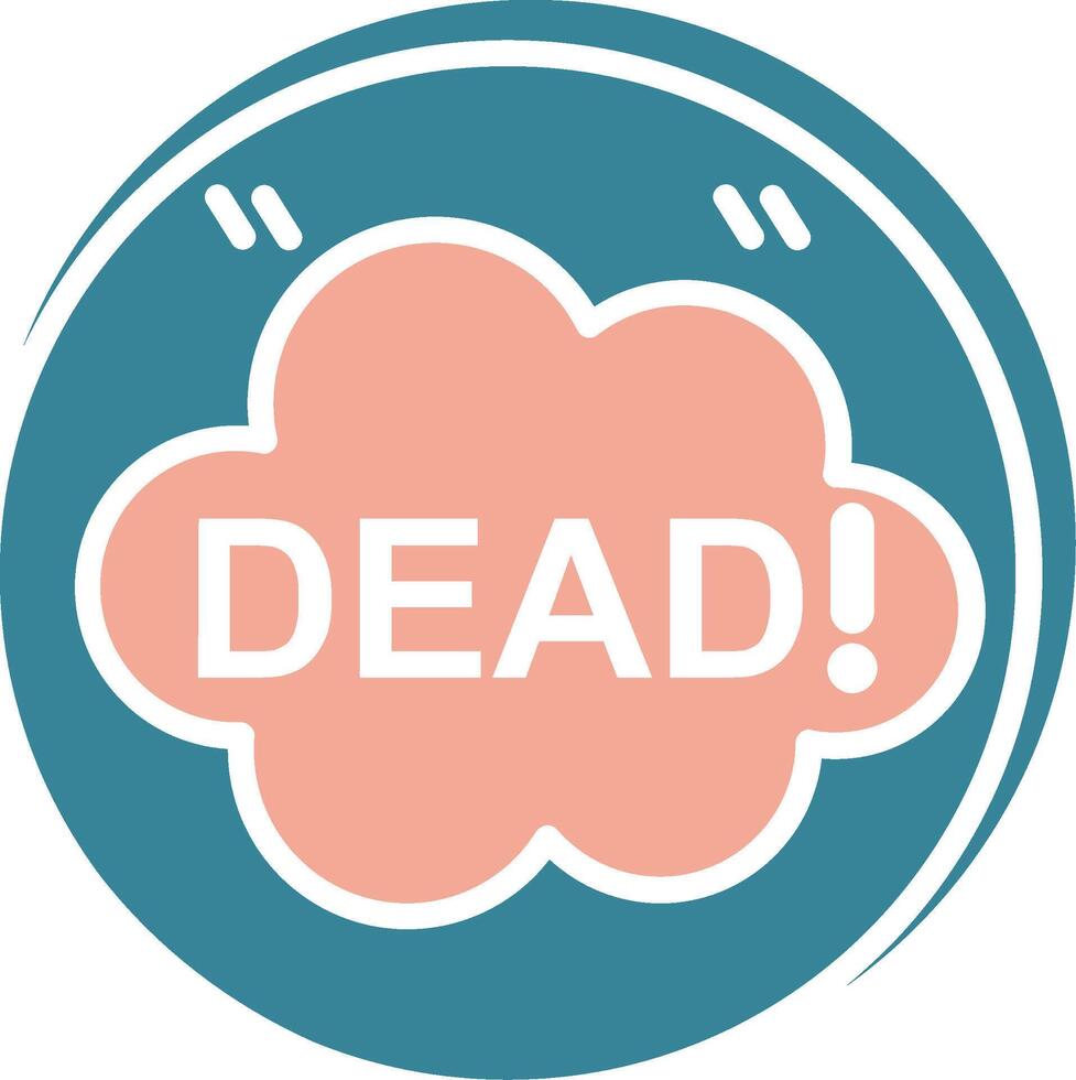 Dead Neon Web Symbol vector