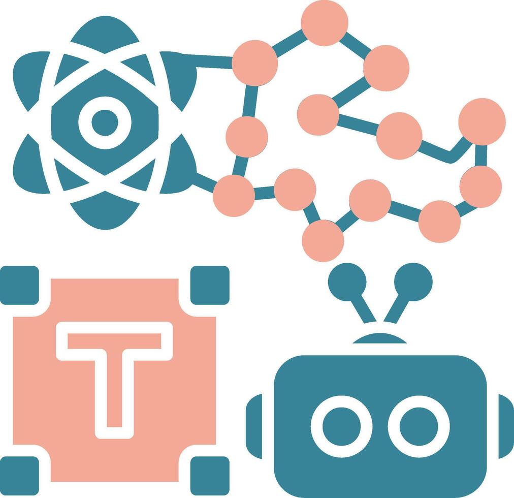 Text Futuristic Graphic Module vector