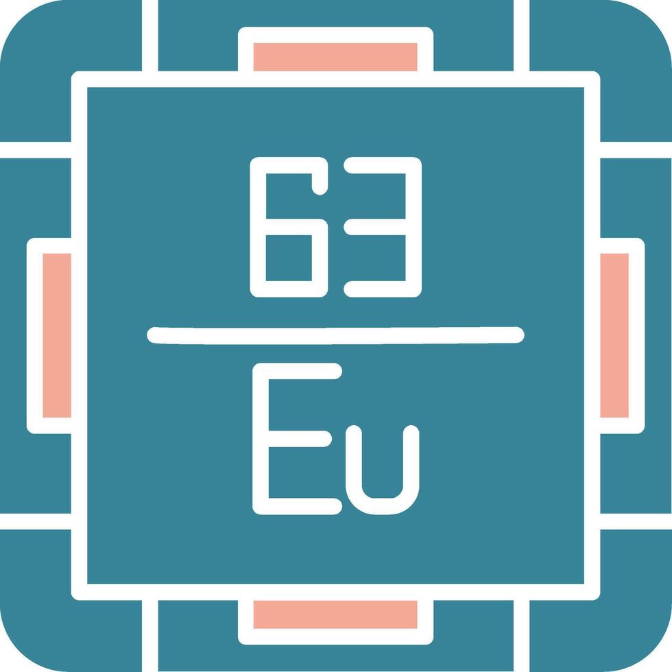 Europium Premium Interface Object vector