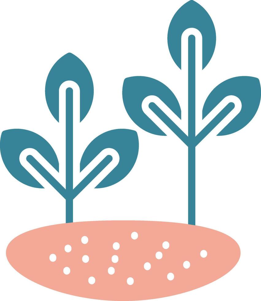 Plant Virtual Symbol Sketch vector