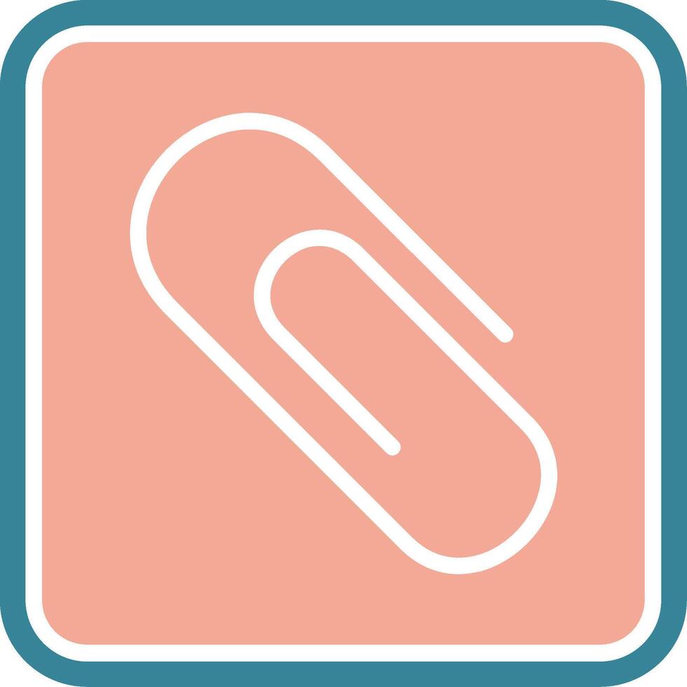 Attachment Bold Graphic Module vector