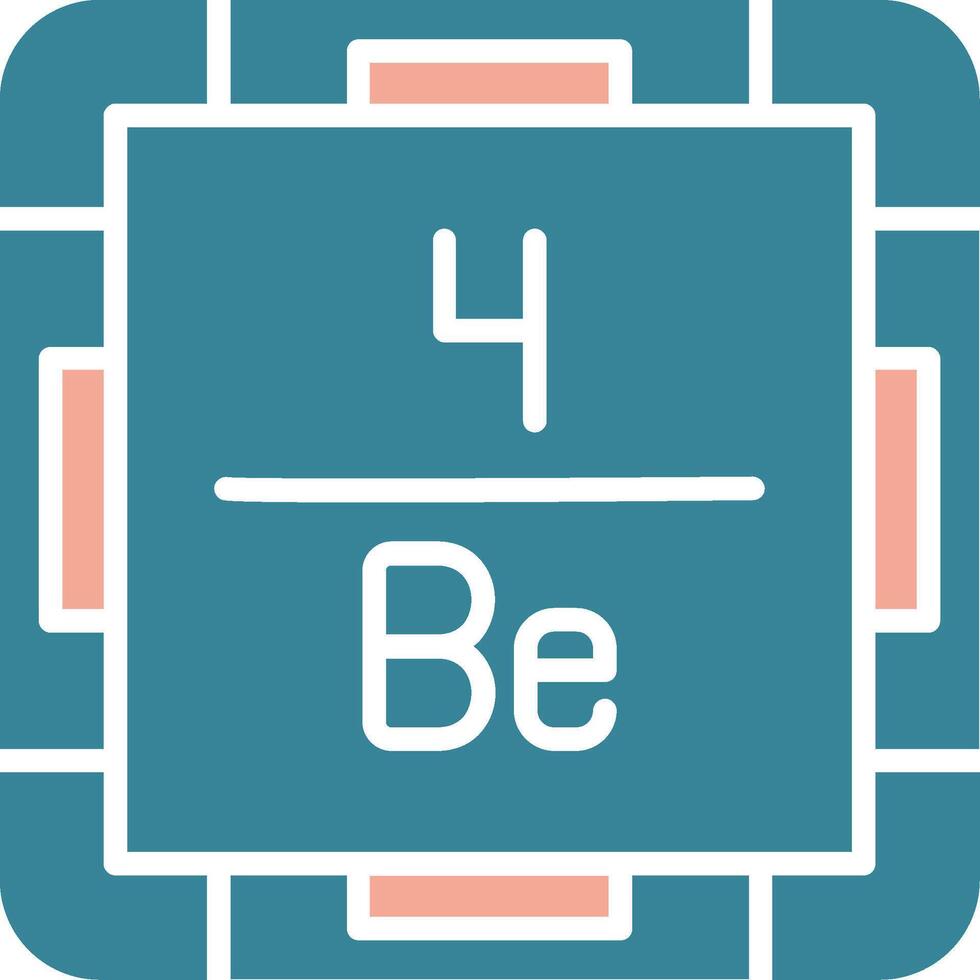 Beryllium Bold Interface Object vector
