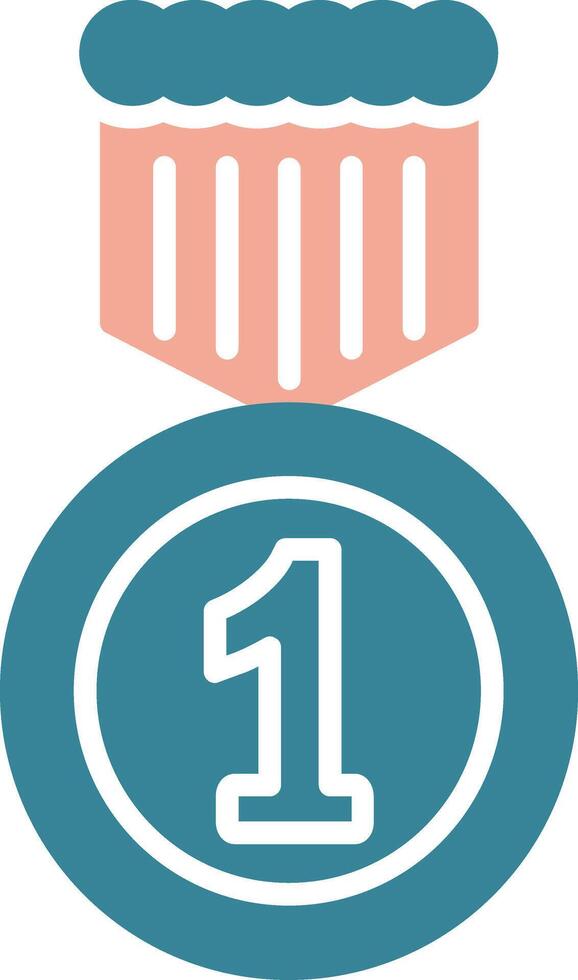 1st Prize Unified UI Stamp vector