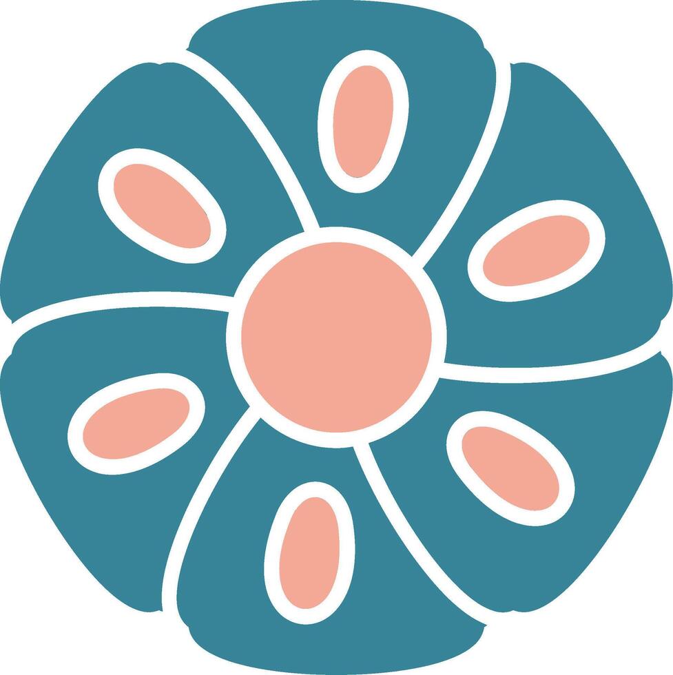Plumeria Streamlined Web Symbol vector