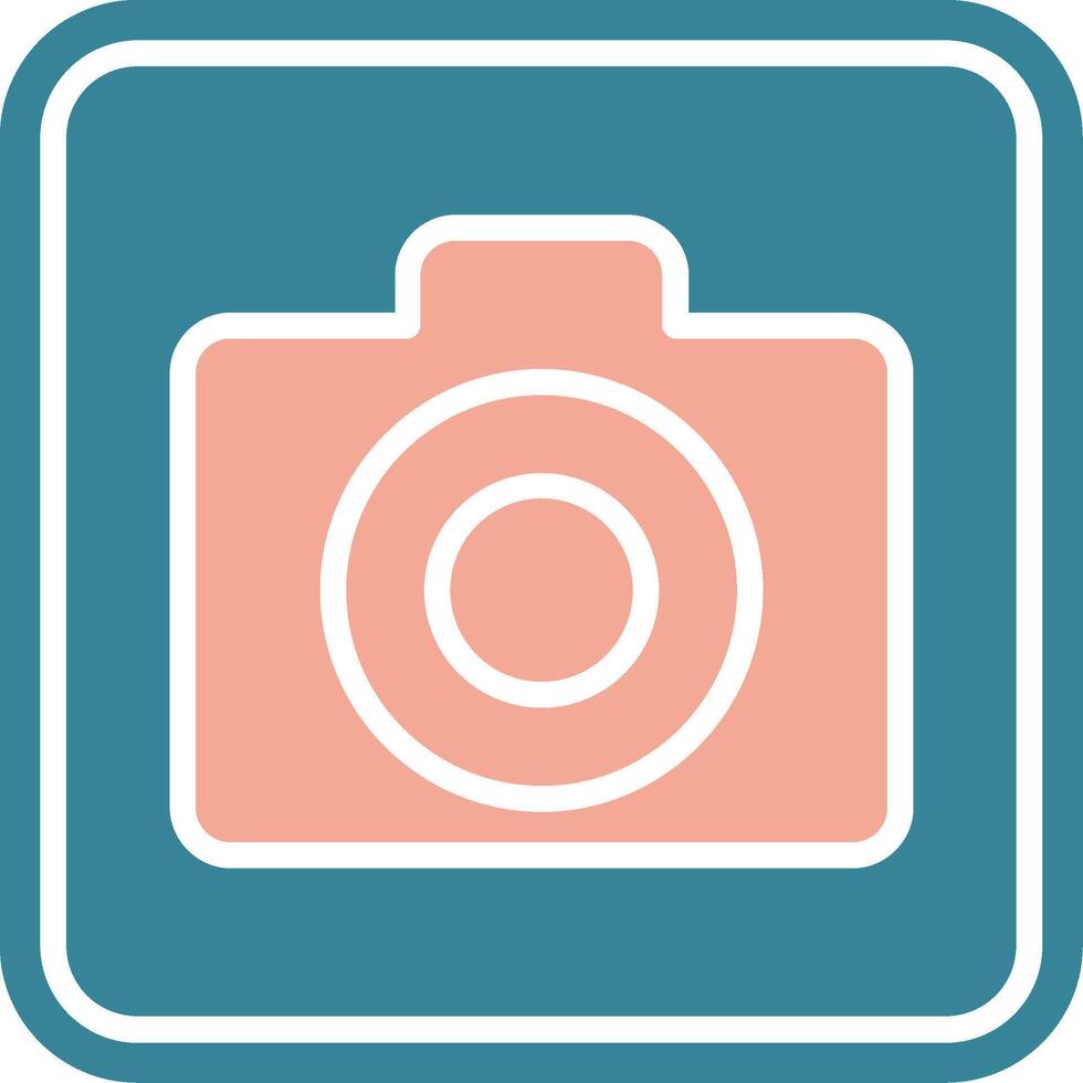 Camera Neon System Element vector