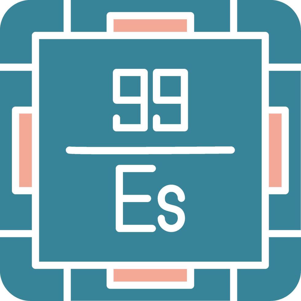 Einsteinium Expressive Digital Mark vector