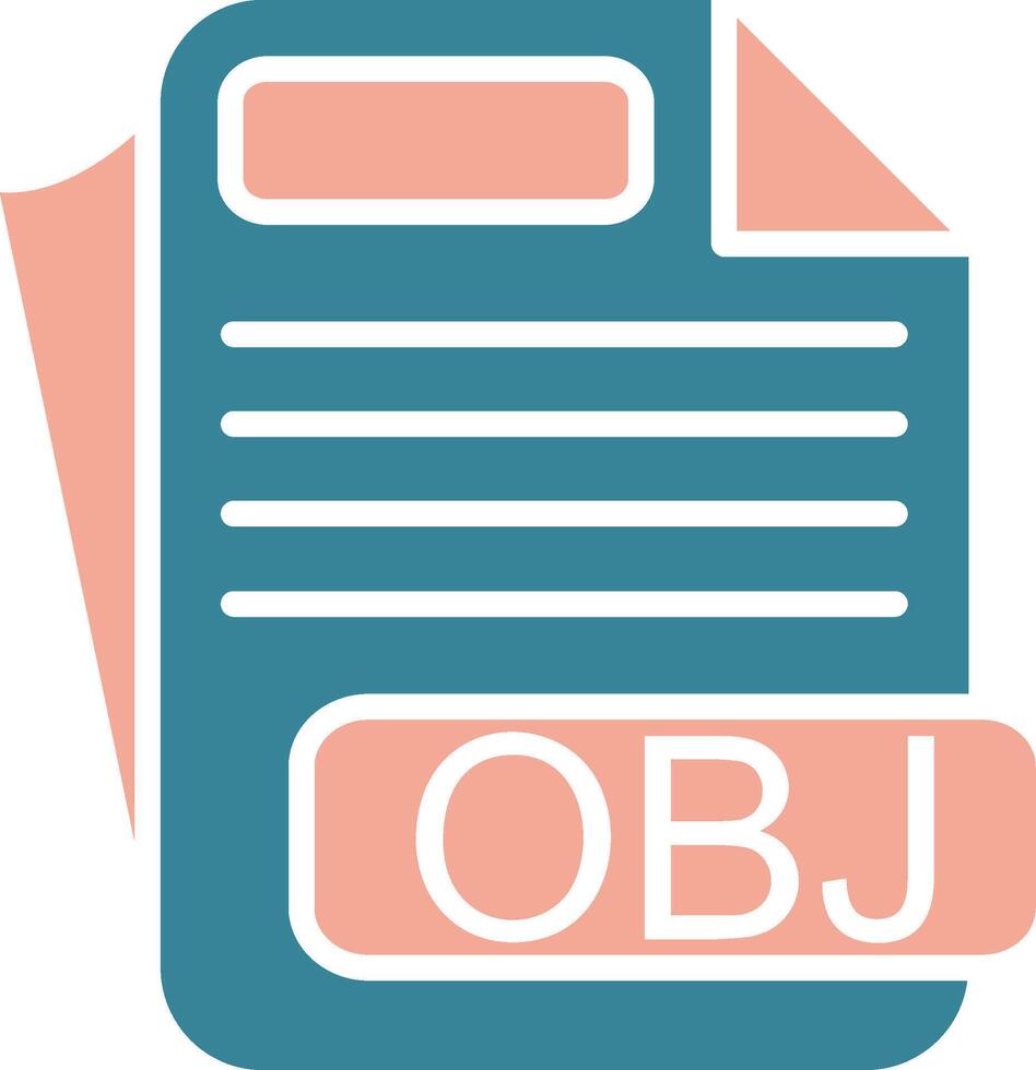 OBJ Colorful Core Icon vector