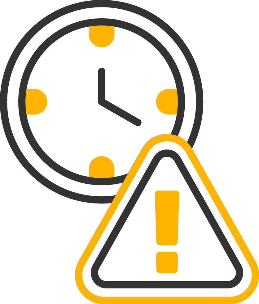 Session Token Expired Line Two Color vector