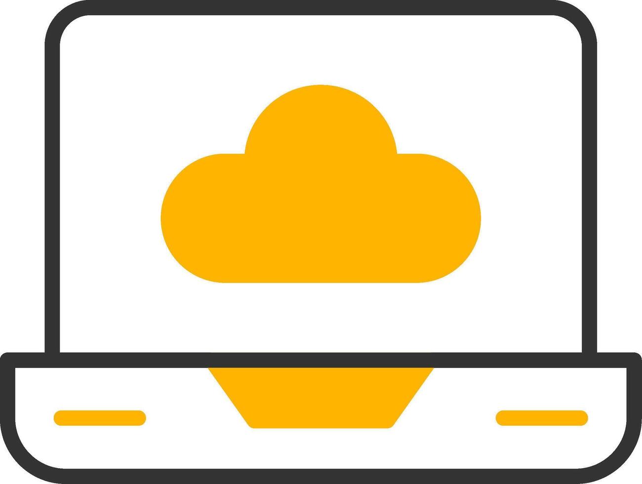 Google Cloud Platform Icon Line Two Color vector