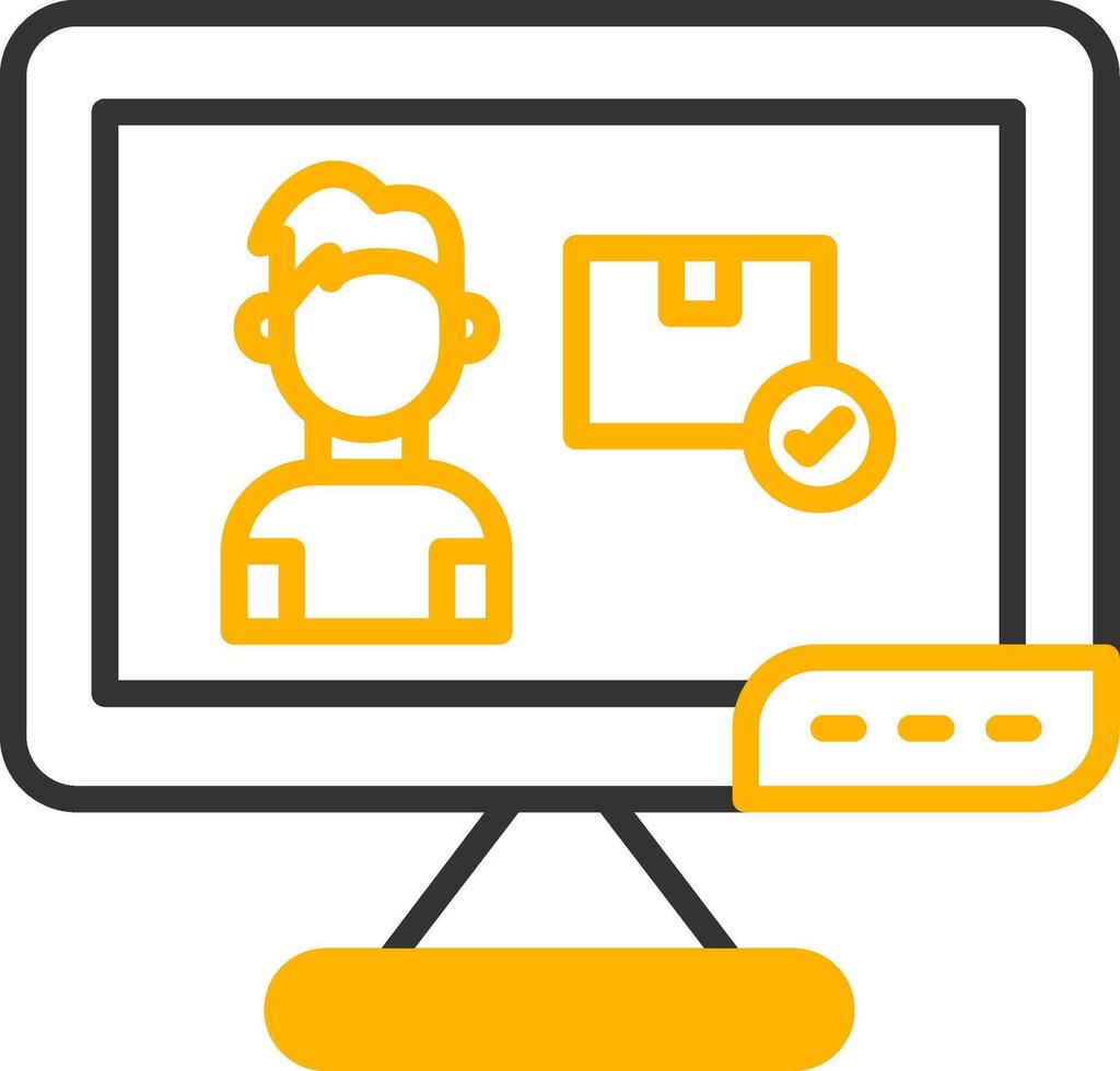 Final Freelance File Delivery Line Two Color vector