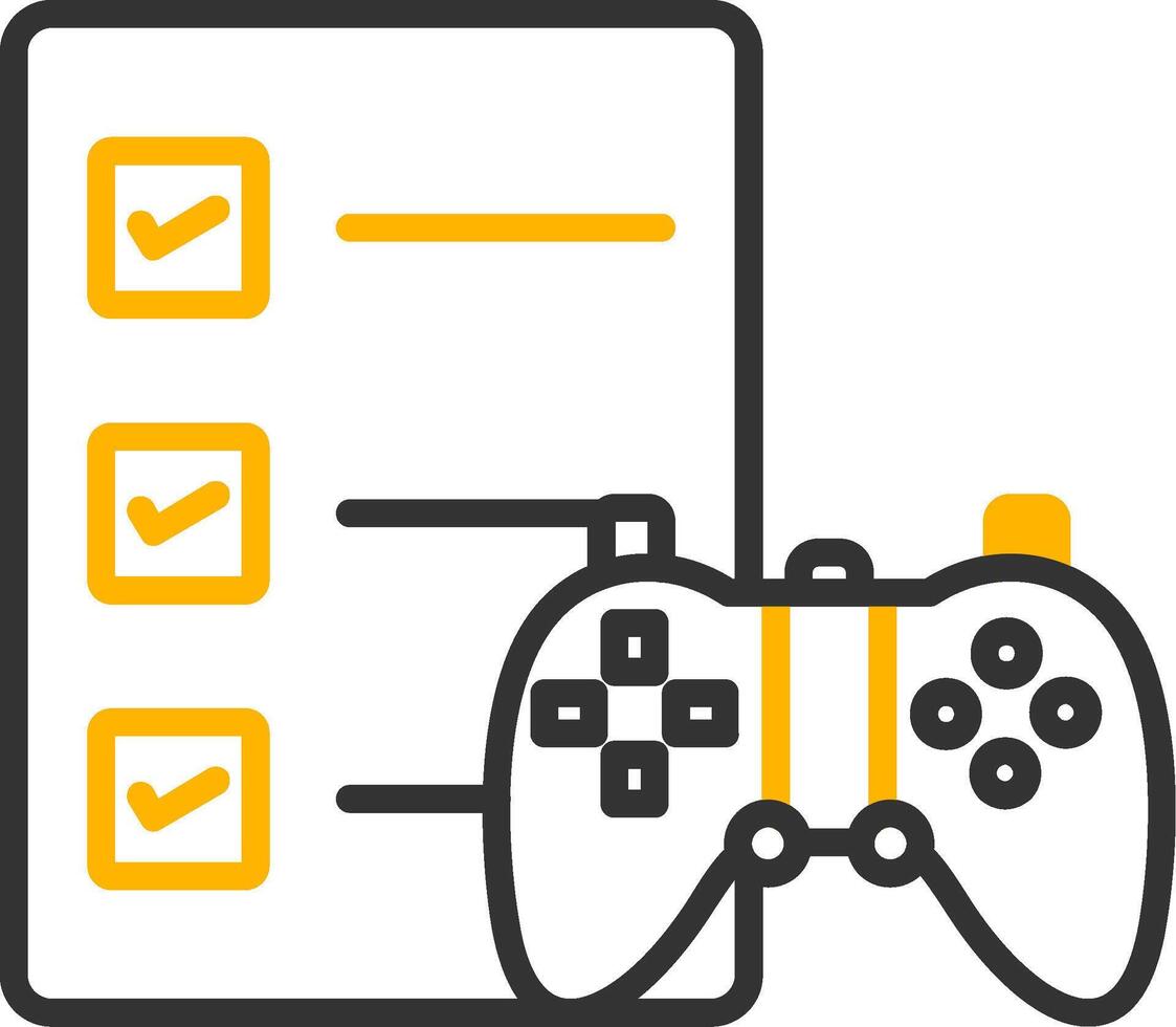 temprano acceso juego beta línea dos color vector