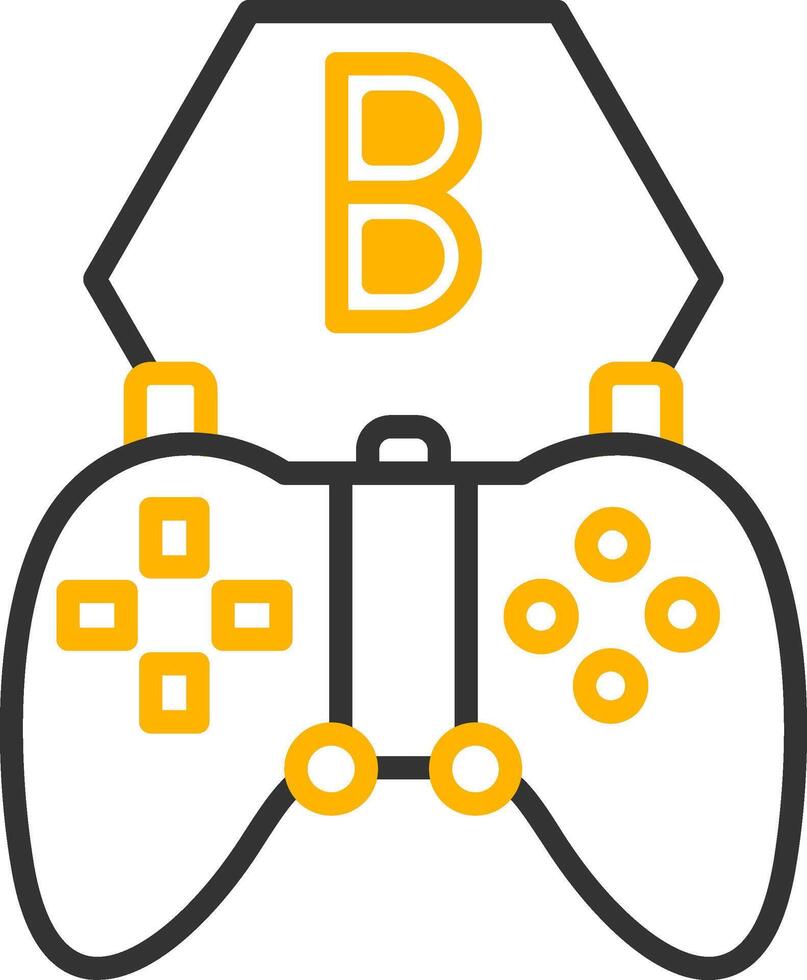 Official Game Patch Update Line Two Color vector