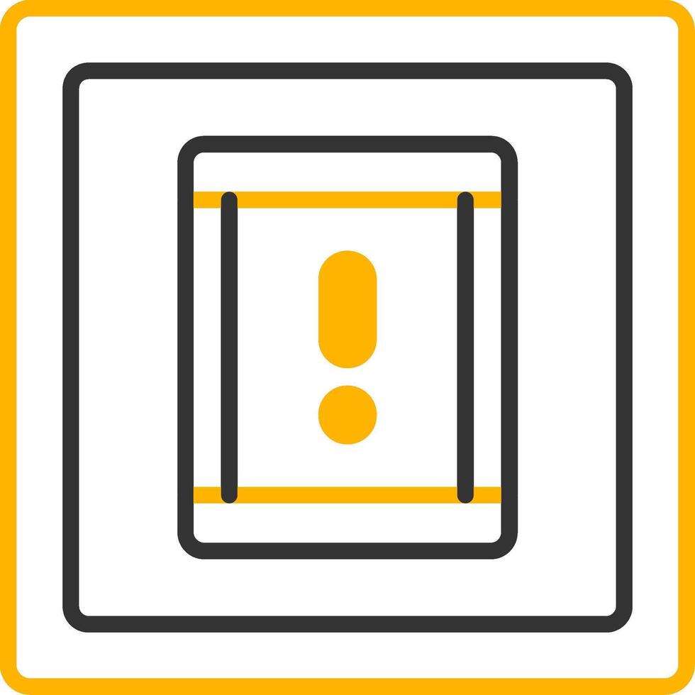 Game Mission Completion Task Line Two Color vector