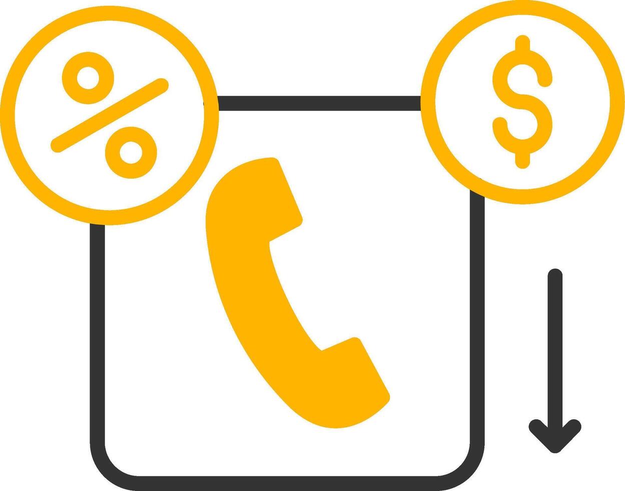 Ongoing Loan Processing Status Line Two Color vector