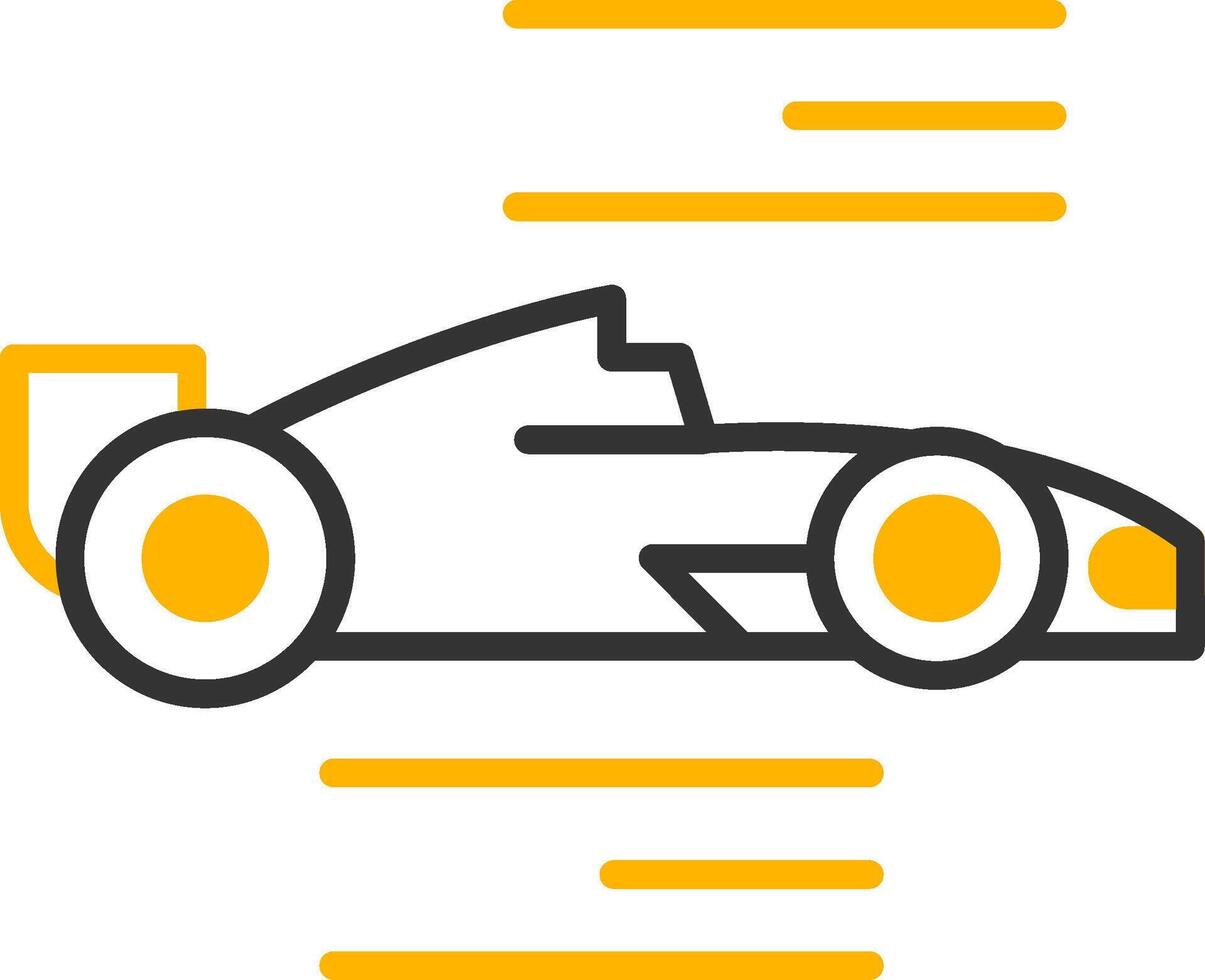 Race Condition Occurred Line Two Color vector