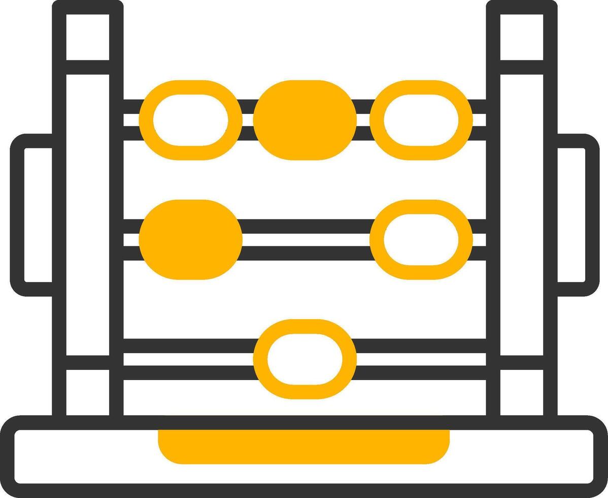 verde binario código corriente línea dos color vector