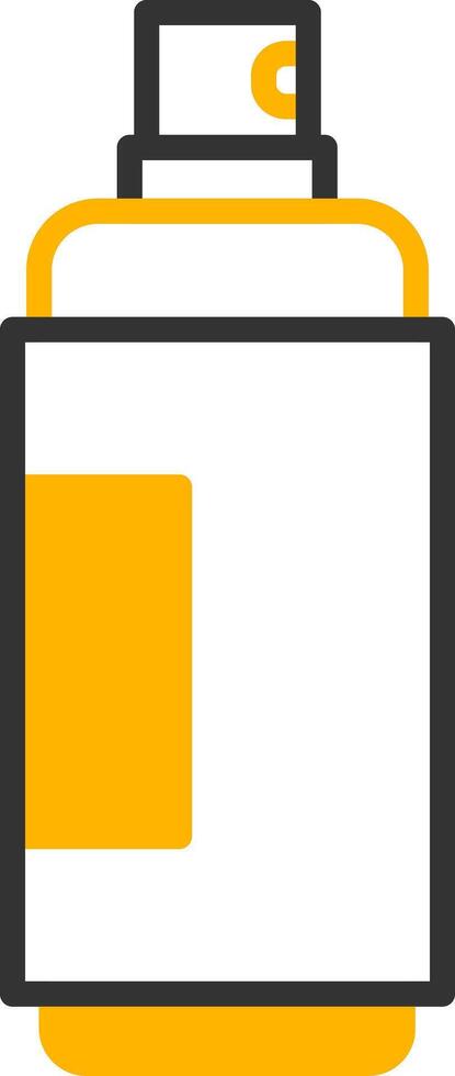 Classic WD 40 Can Line Two Color vector