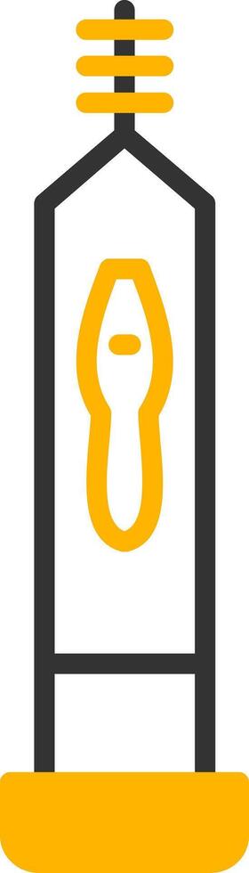 Electric Nose Hair Trimmer Line Two Color vector