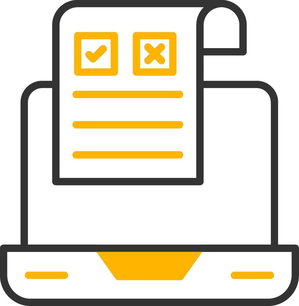 css medios de comunicación consultas símbolo línea dos color vector