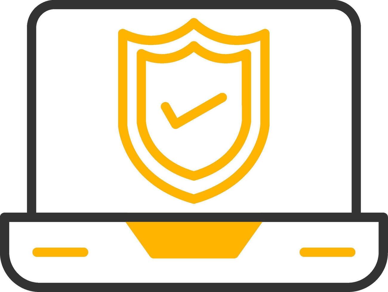 Authorization Access Control Line Two Color vector
