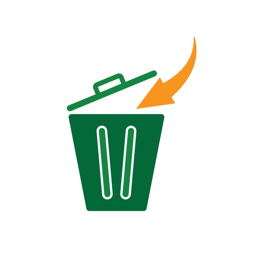 trash icon. throw away trash. recycling symbol. sustainability. reuse web icon, eco-friendly, used goods, green energy00 vector