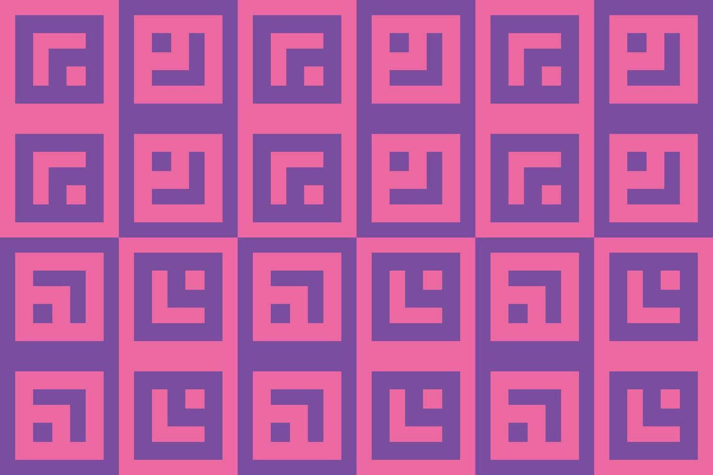 A pink and purple background with squares vector