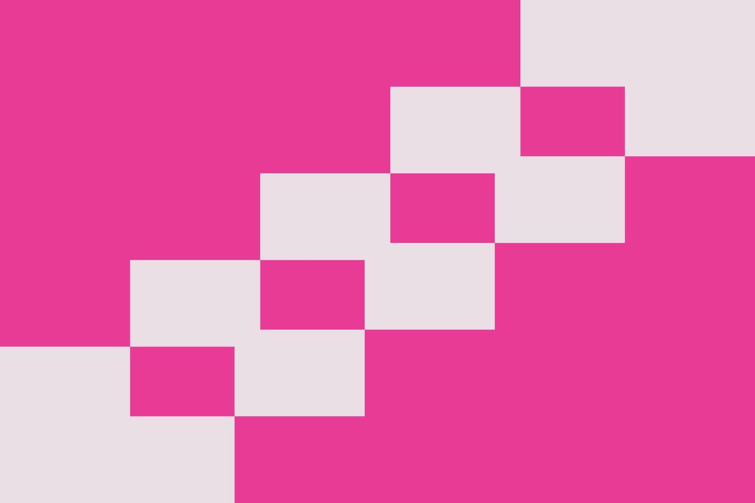 A pink and white square pattern on a background vector