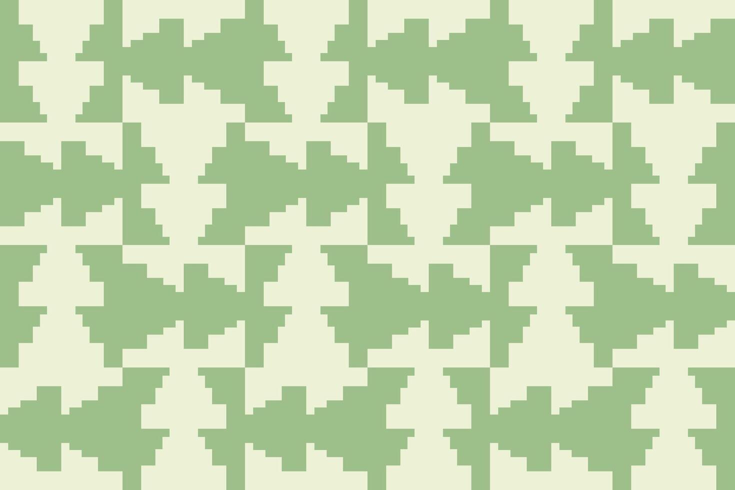 A green and white pattern with squares vector