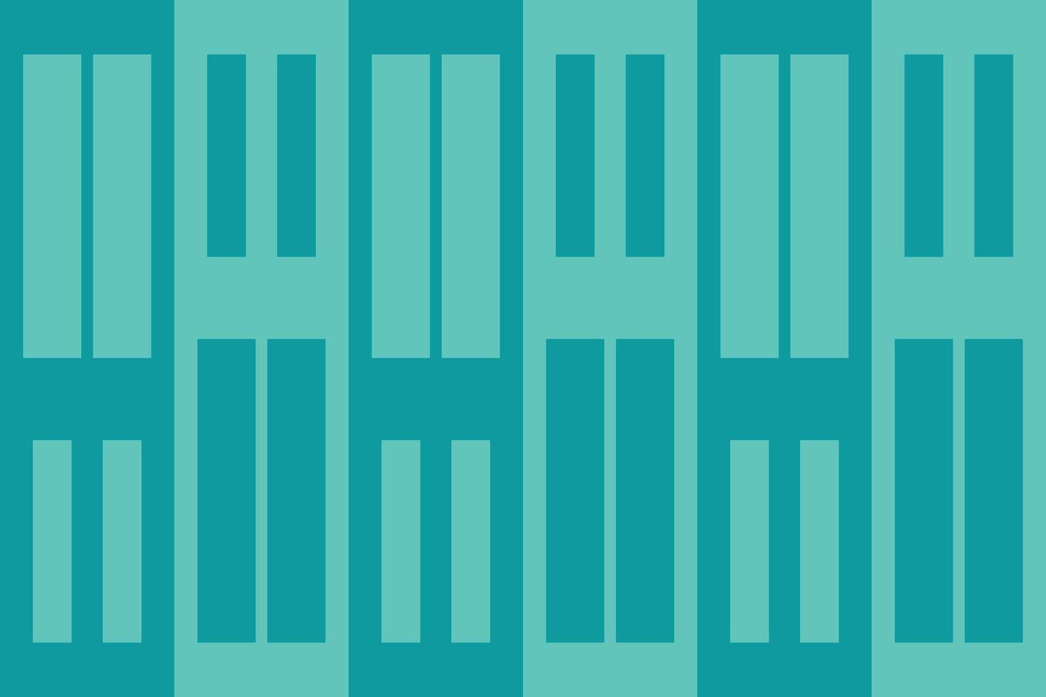 A green and blue striped background with a few rows of squares vector