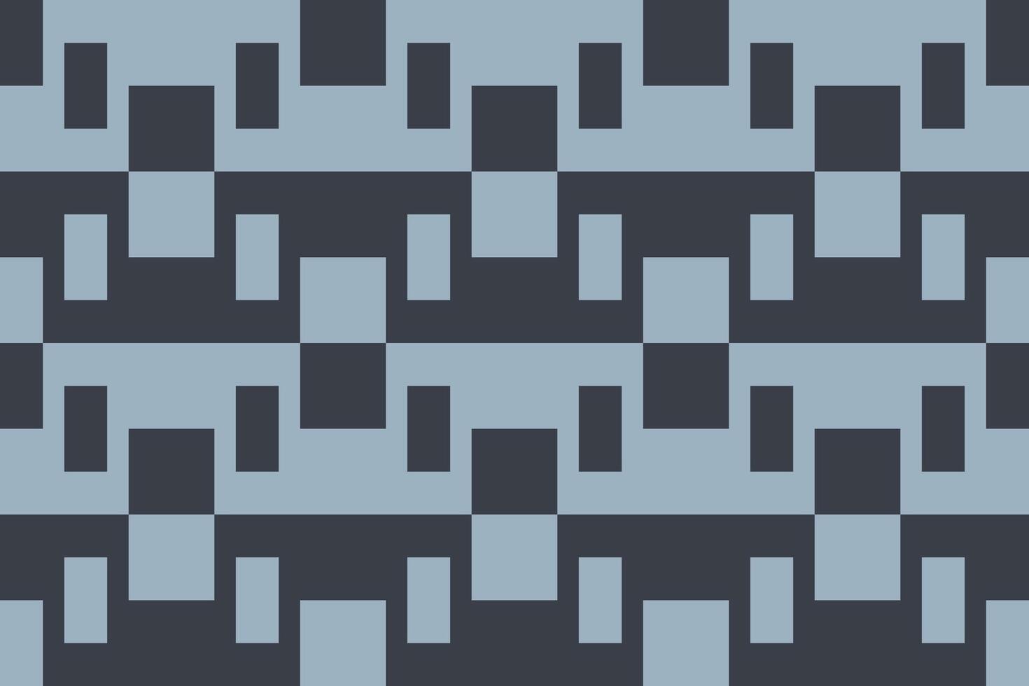 A blue and gray pattern with squares vector