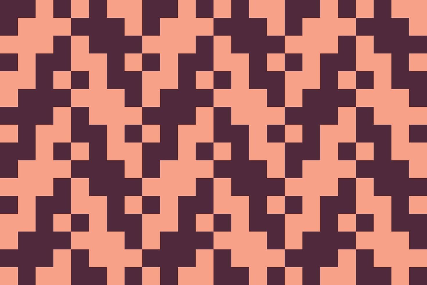 A pixelated pattern with a diagonal stripe background vector