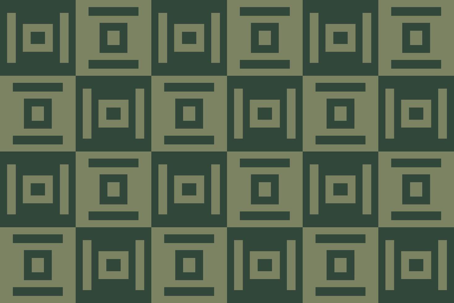 A green and black geometric pattern vector