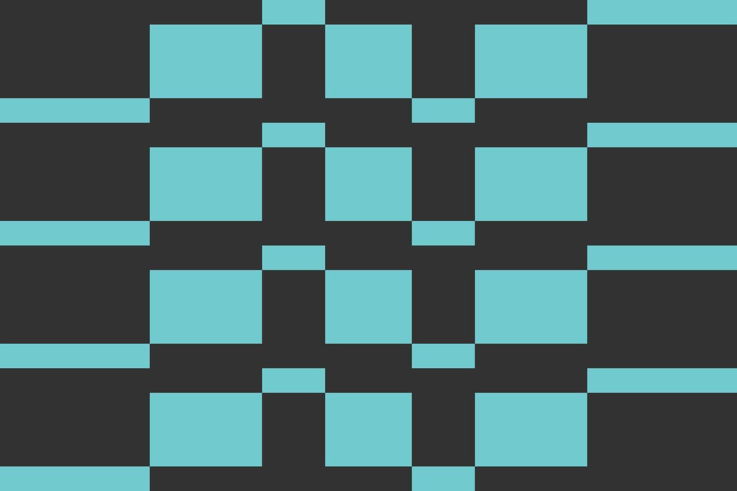 A black and blue square pattern on a black background vector