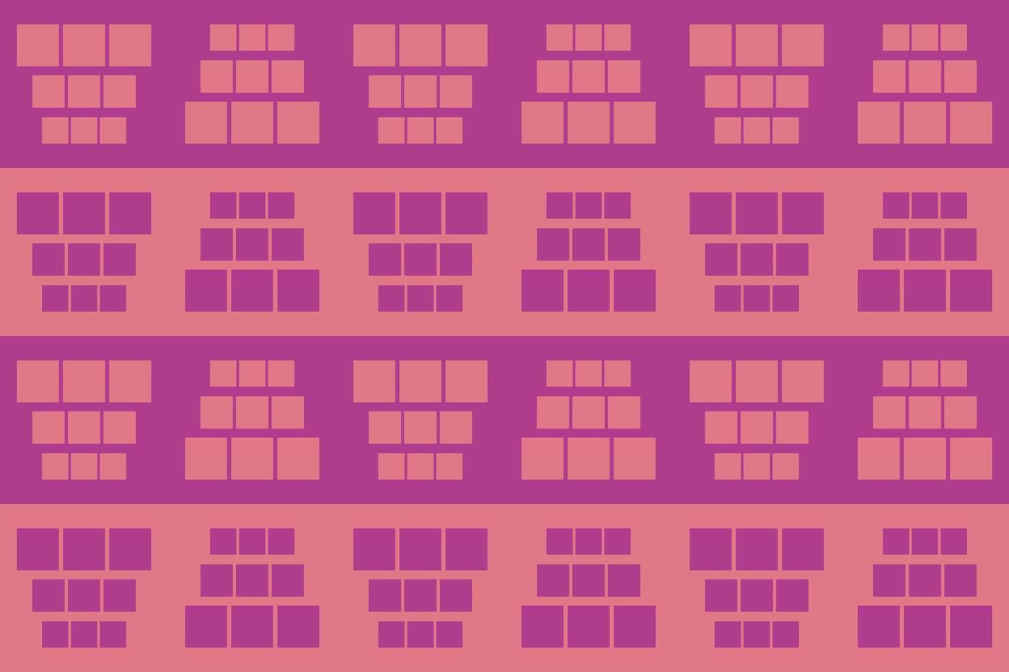 A pink and purple pattern with squares on it vector