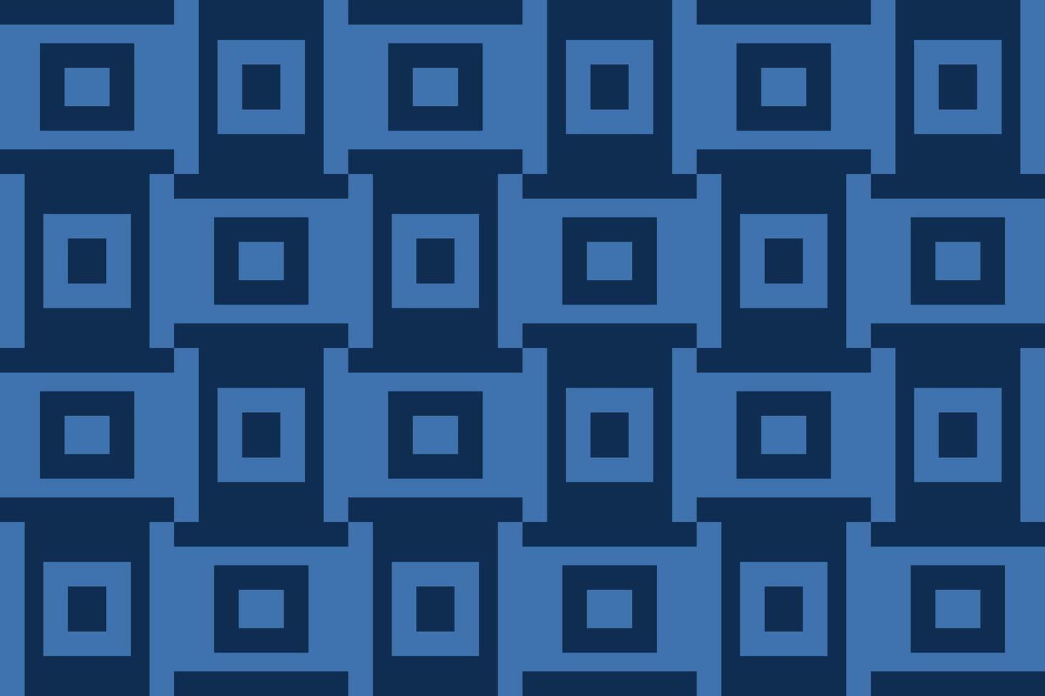 A blue and black geometric pattern vector