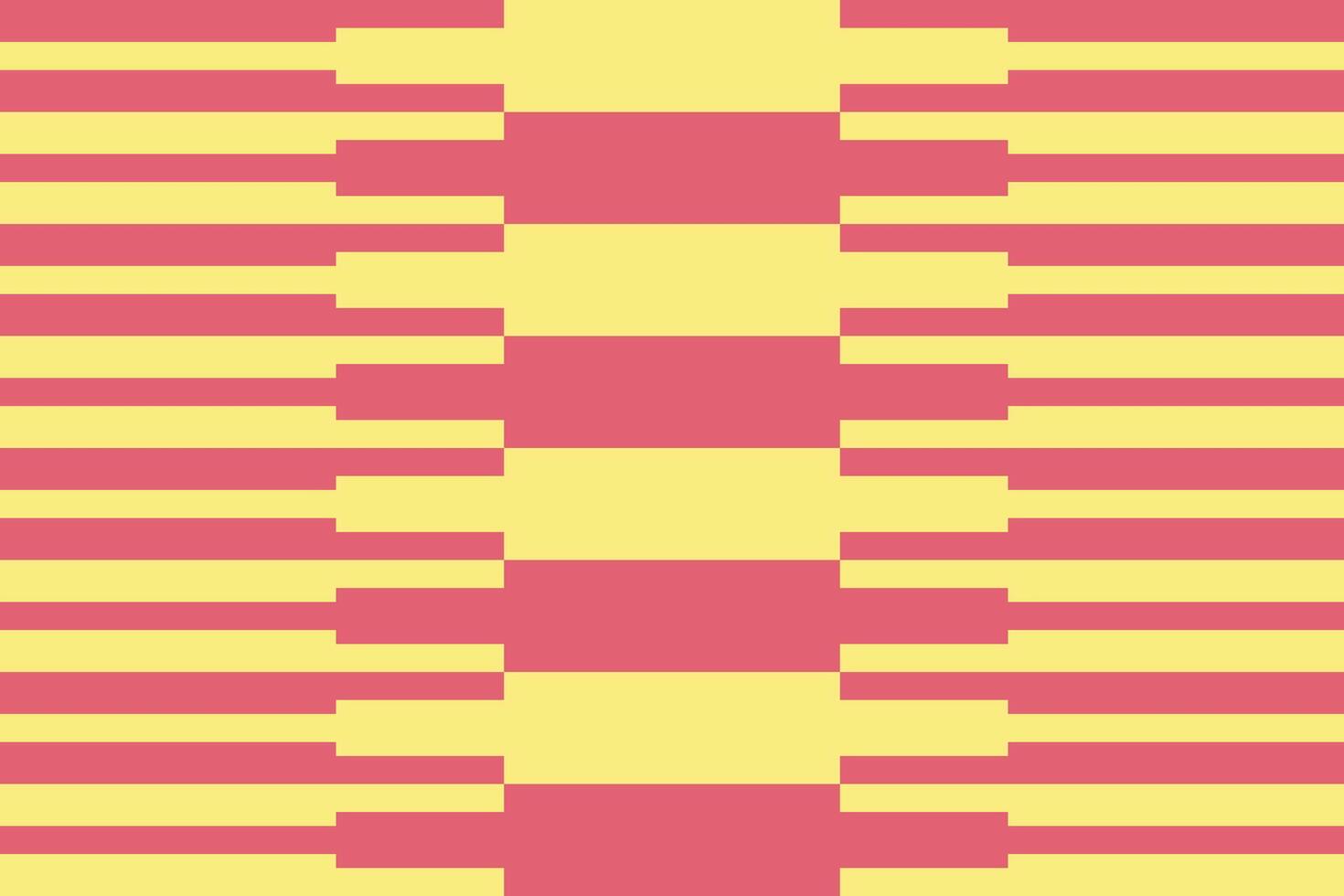A striped pattern in red and yellow vector