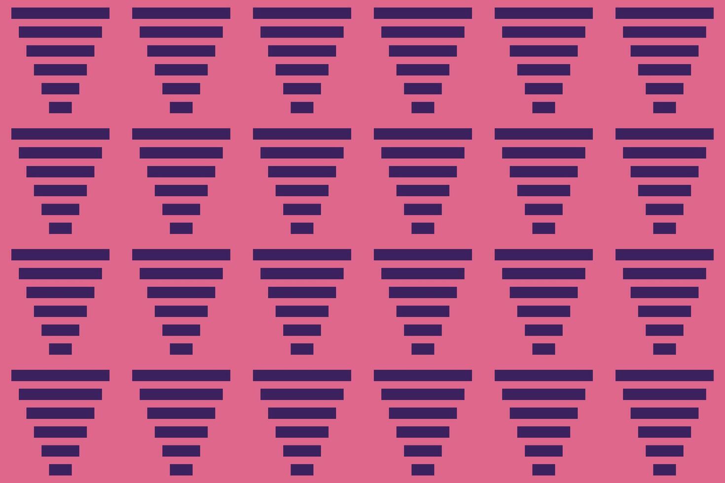 A pattern of purple and pink triangles on a pink background vector