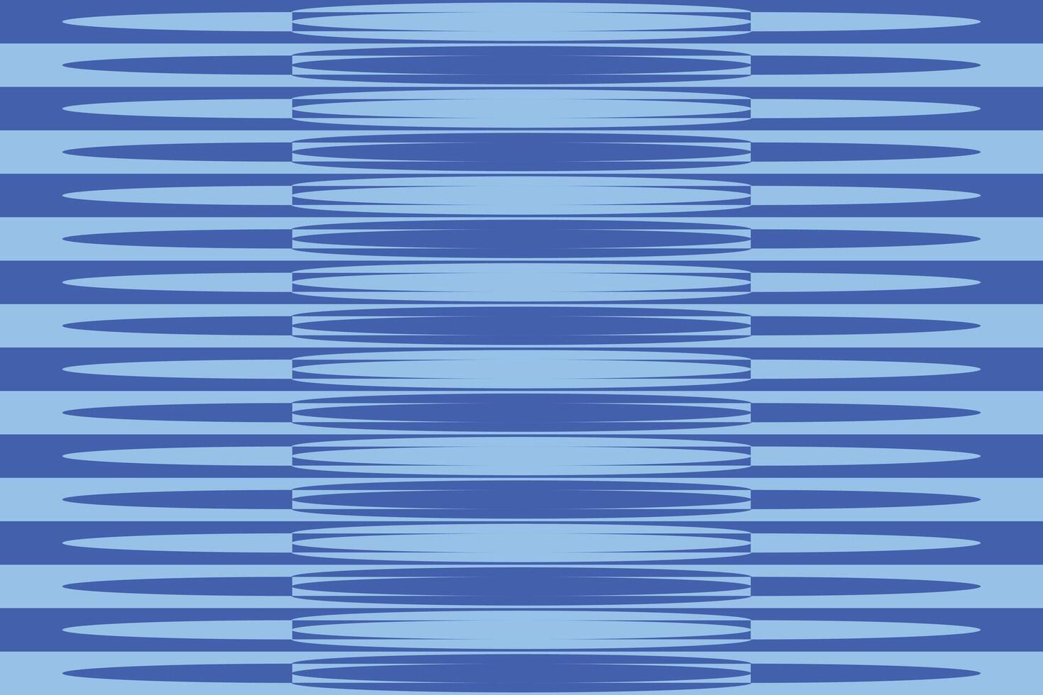 A blue and white striped background with lines vector