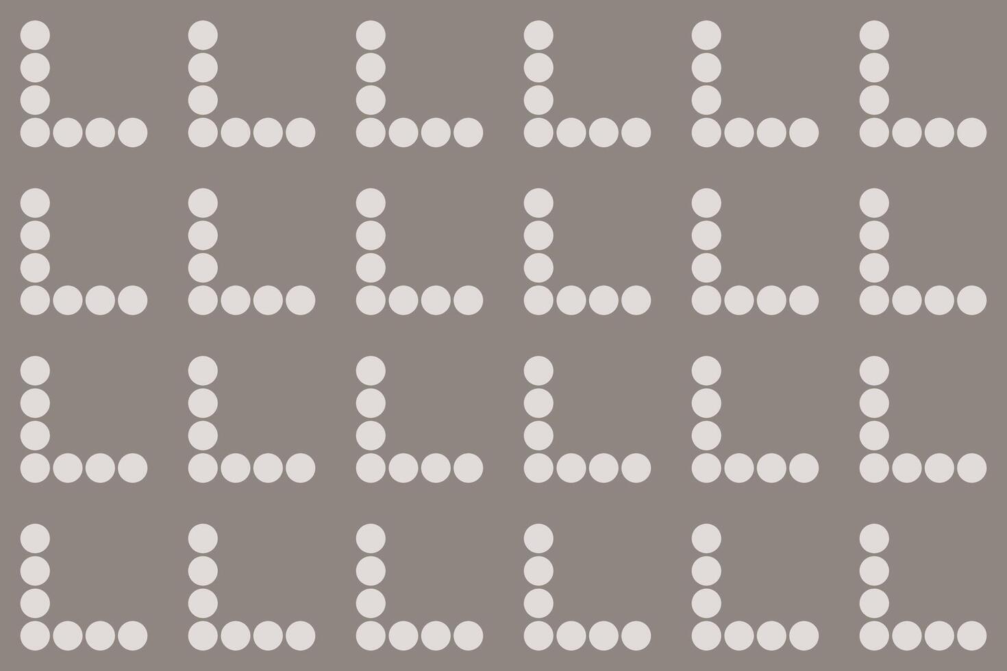 A pattern of dots on a gray background vector