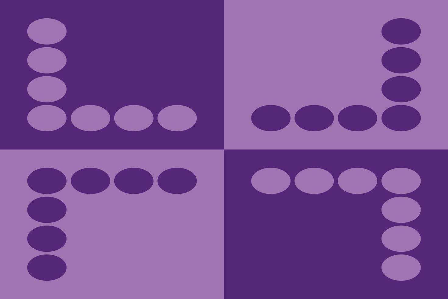A purple square with dots on it vector