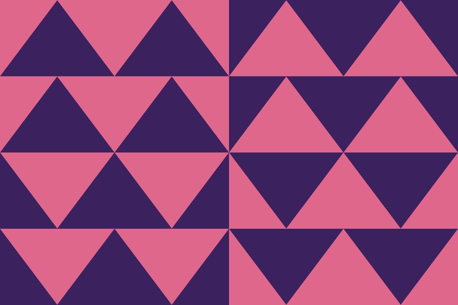 A purple and pink background with triangles vector