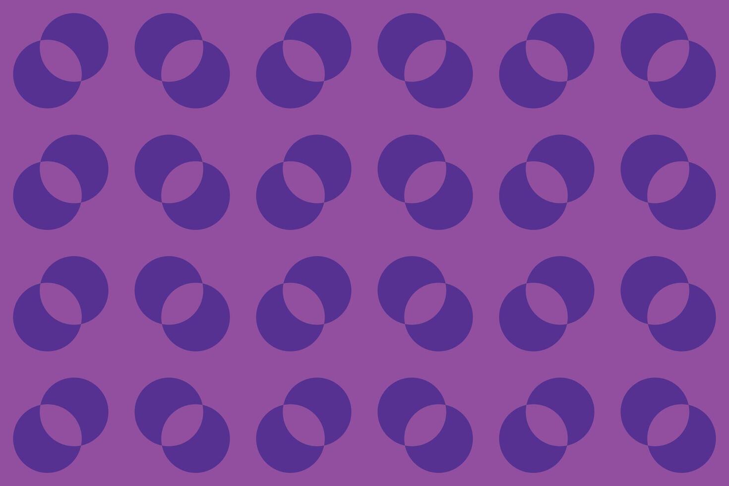 A purple background with circles and lines vector