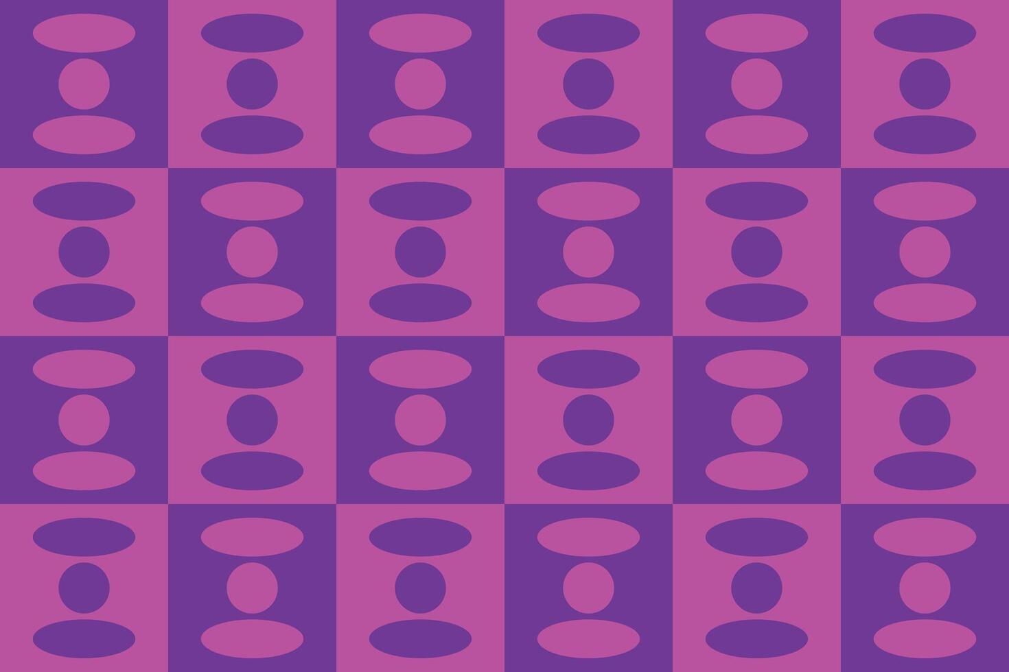 A purple and pink background with many circles vector