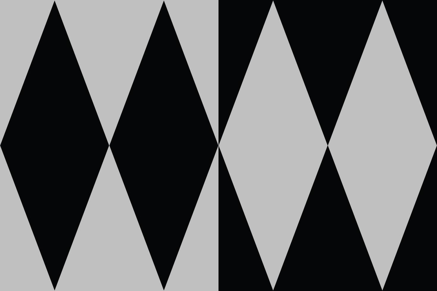 A black and white background with a diamond pattern vector